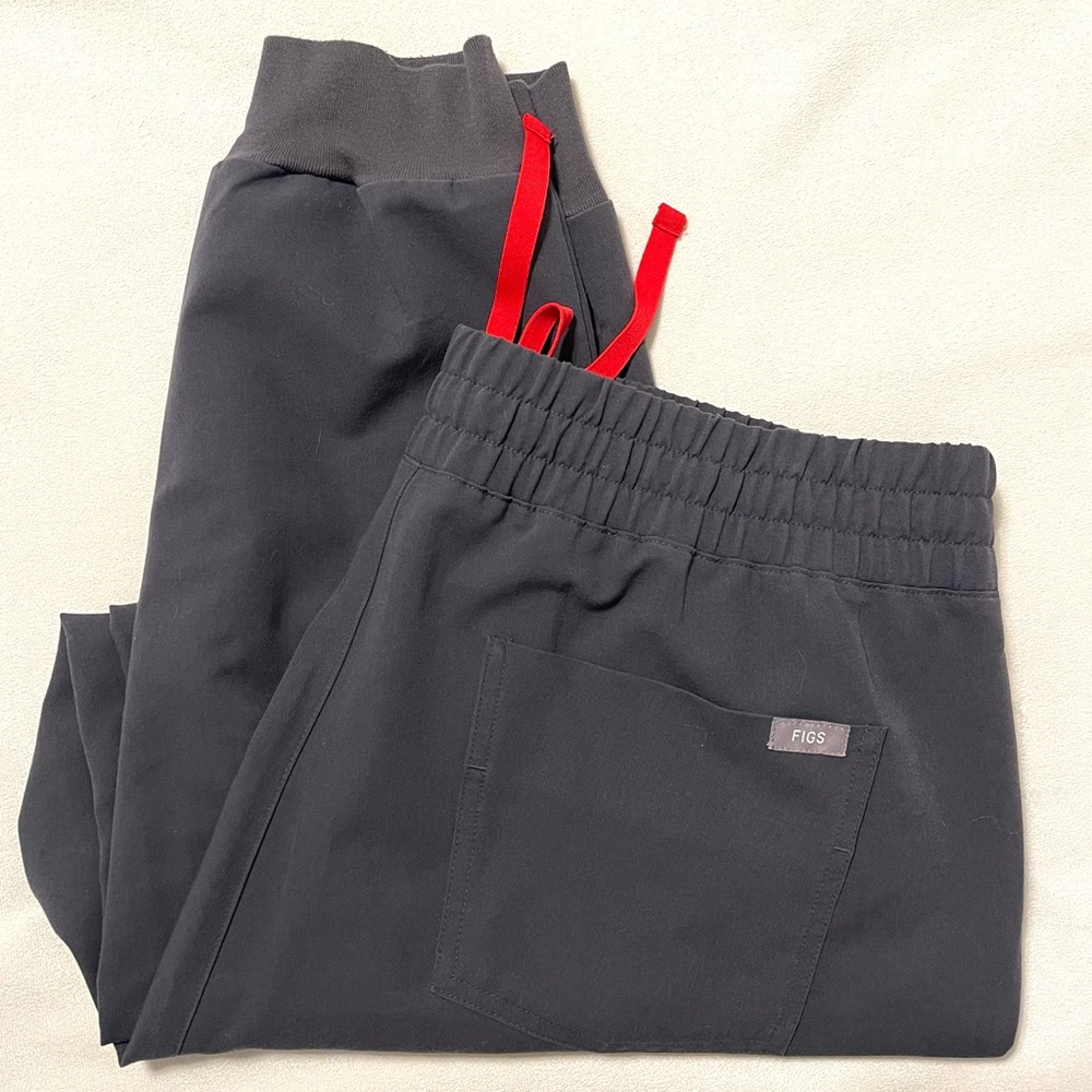 Figs Zamora Jogger Scrub Pant Size XL Charcoal